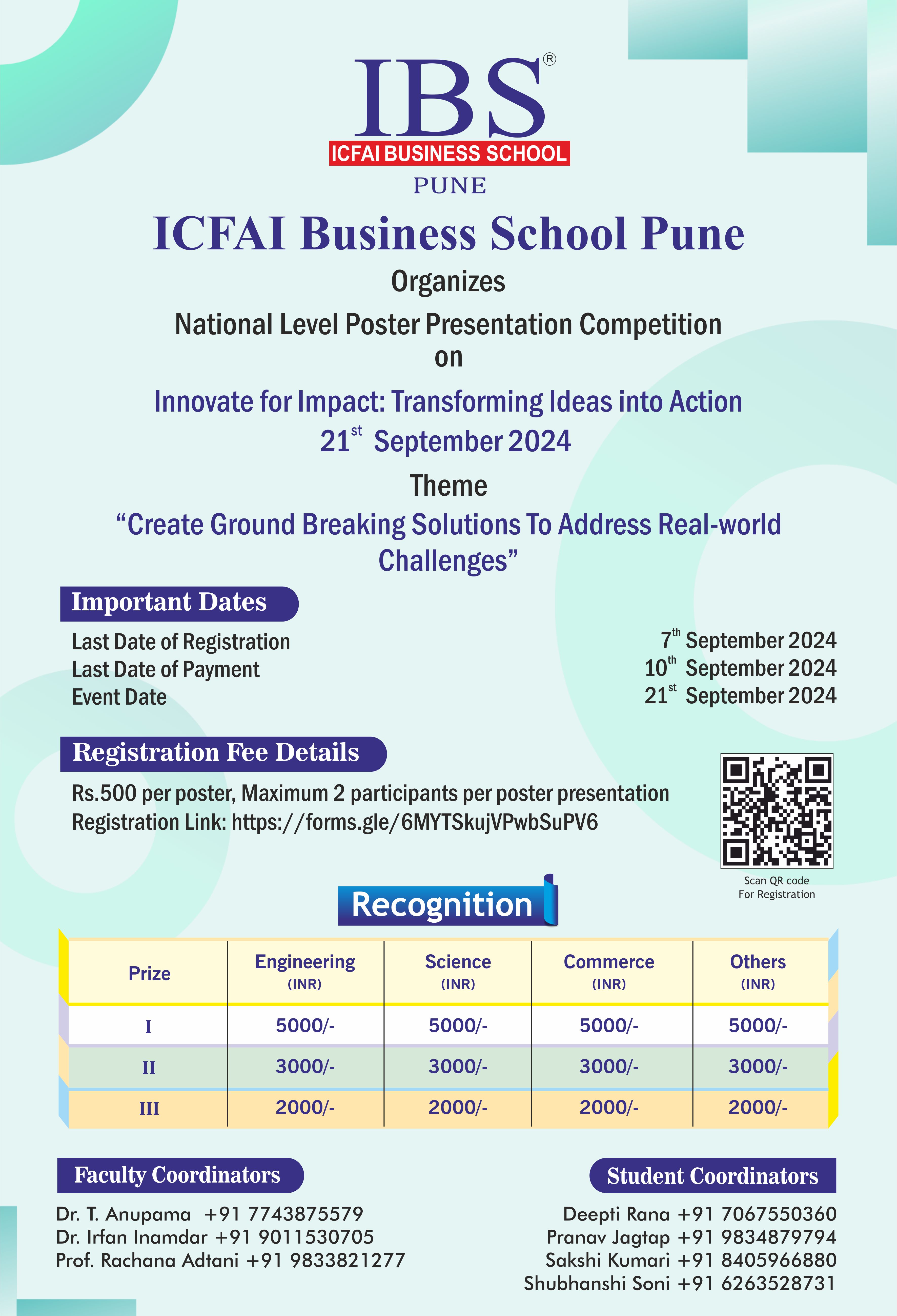 National Level Poster Presentation Competition 2024